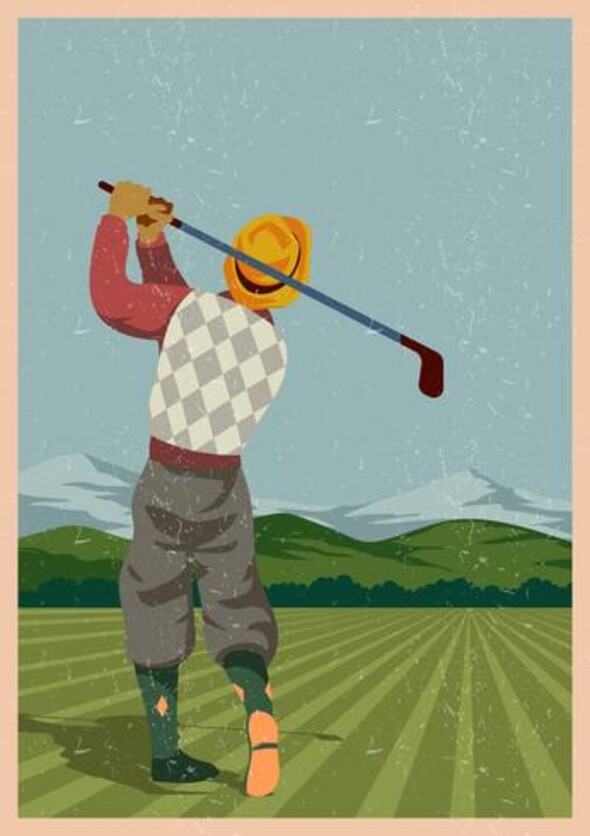 Télécharger gratuitement Images Les Gets Golf Vintage L Evenement Golf 100 Retro dernière par