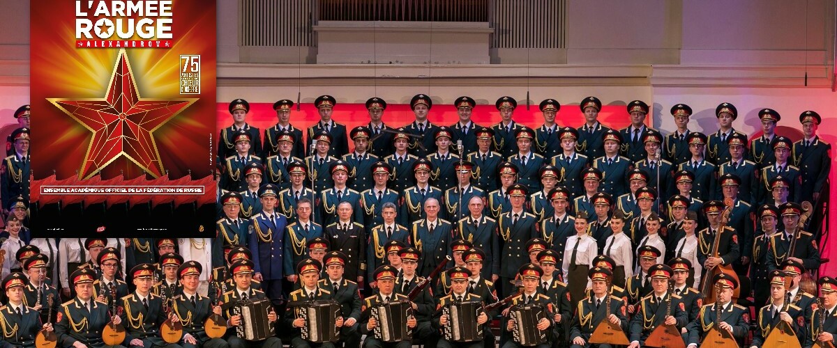 LES CHOEURS DE L'ARMEE ROUGE Concert