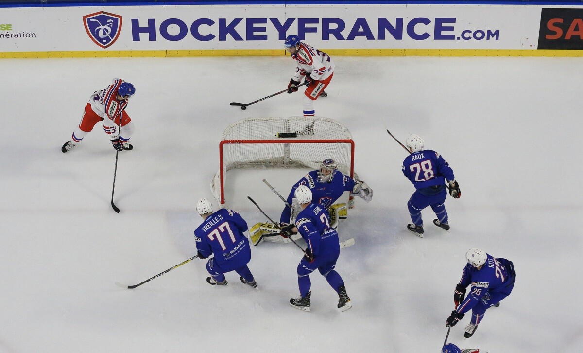 Match de hockey France Lettonie Sport Hockey sur Glace 19 avril